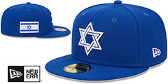 Israel 2023 WBC GAME Royal Hat by New Era - 2nd View