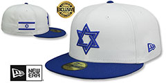 Israel 2023 WBC GAME White-Royal Hat by New Era - 2nd View