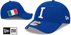 Italy 2023 WBC GAME STRAPBACK Royal Hat by New Era - 2nd View