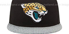 Jaguars 2014 NFL DRAFT Black Fitted Hat by New Era - 2nd View