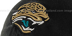 Jaguars NFL FRANCHISE Black Hat by 47 Brand - 2nd View