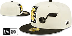 Jazz 2022 NBA DOUBLE WHAMMY DRAFT Fitted Hat by New Era - 2nd View