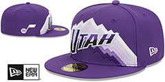 Jazz 23-24 CITY-EDITION Fitted Hat by New Era - 2nd View