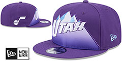 Jazz 24-25 CITY-EDITION SNAPBACK Hat by New Era - 2nd View