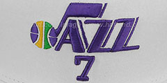 Jazz MARAVICH TEAM-UP White Fitted Hat by New Era - 2nd View