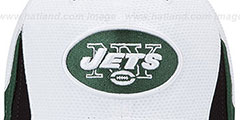 Jets 2013 NFL TRAINING FLEX White Hat by New Era - 2nd View