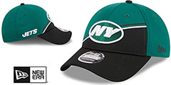 Jets DASHMARK SIDELINE SNAPBACK Green-Black Hat by New Era - 2nd View