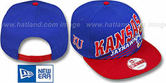 Kansas STILL ANGLIN SNAPBACK Royal-Red Hat by New Era - 2nd View