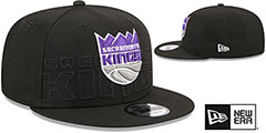 Kings 2023 NBA DRAFT SNAPBACK Black Hat by New Era - 2nd View