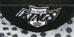 Kings DALMATION ANIMALISTIC-FUR VIZA STRAPBACK Hat by New Era - 2nd View