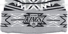 Kings GEOTECH Knit Beanie by Mitchell and Ness - 2nd View