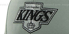 Kings SURE-SHOT SNAPBACK Grey Hat by Twins 47 Brand - 2nd View