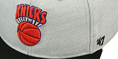 Knicks HWC SATCHEL SNAPBACK Adjustable Hat by Twins 47 Brand - 2nd View