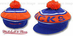 Knicks RERUN KNIT BEANIE by Mitchell and Ness - 2nd View