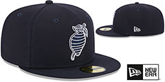 Knights THEME NIGHT Navy Fitted Hat by New Era - 2nd View