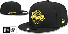 Lakers 24-25 ALTERNATE CITY-EDITION SNAPBACK Hat by New Era - 2nd View