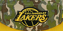 Lakers CHENY CAMPER STRAPBACK Hat by Twins 47 Brand - 2nd View