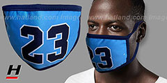 LAST DANCE 23 Sky-Navy Washable Fashion Mask by Hatland.com - 2nd View