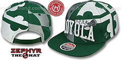 Loyola LACROSSE SUPER-FLAG SNAPBACK Hat by Zephyr - 2nd View