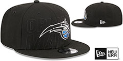 Magic 2023 NBA DRAFT SNAPBACK Black Hat by New Era - 2nd View