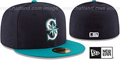 Mariners AC-ONFIELD ALTERNATE Hat by New Era - 2nd View