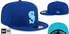 Mariners 2024 FATHERS DAY Fitted Hat by New Era - 2nd View