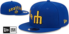 Mariners ALTERNATE CITY CONNECT SNAPBACK Hat by New Era - 2nd View