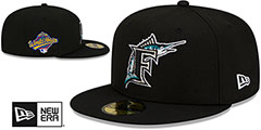 Marlins 1997 WORLD SERIES SIDE-PATCH UP Fitted Hat by New Era - 2nd View