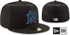 Marlins AC-ONFIELD GAME Hat by New Era - 2nd View