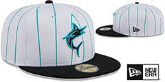 Marlins 2024-25 BATTING PRACTICE Fitted Hat by New Era - 2nd View