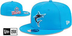 Marlins ALTERNATE CITY CONNECT SNAPBACK Hat by New Era - 2nd View