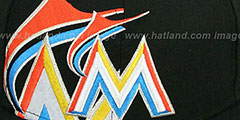 Marlins FUNKY MASCOT Black Fitted Hat by New Era - 2nd View