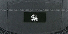 Marlins SAFARI CAMPER STRAPBACK Grey Hat by New Era - 2nd View