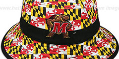 Maryland ALL-OVER MARYLAND FLAG BUCKET Hat by New Era - 2nd View