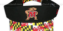 Maryland MARYLAND FLAG VISOR Black-Flag by New Era - 2nd View