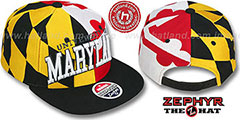 Maryland SUPER-FLAG SNAPBACK Hat by Zephyr - 2nd View