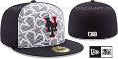 Mets 2016 JULY 4TH STARS N STRIPES Fitted Hat by New Era - 2nd View