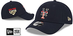 Mets 2023 JULY 4TH STARS N STRIPES SNAP Hat by New Era - 2nd View