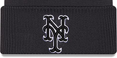 Mets 2024-25 CITY CONNECT Knit Beanie Hat by New Era - 2nd View