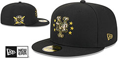 Mets 2024 ARMED FORCES STARS N STRIPES Hat by New Era - 2nd View