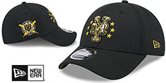 Mets 2024 ARMED FORCES STARS N STRIPES STRETCH SNAP Hat by New Era - 2nd View