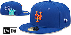 Mets SIDE-CITY ICON Royal Hat by New Era - 2nd View