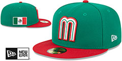 Mexico 2023 WBC GAME Green-Red Hat by New Era - 2nd View