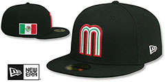 Mexico 2023 WBC TEAM-BASIC Black Hat by New Era - 2nd View