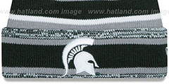 Michigan State NCAA-STADIUM Knit Beanie Hat by New Era - 2nd View