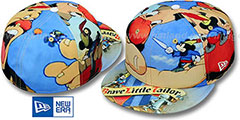 Mickey HI-RES BRAVE LITTLE TAILOR Multi Fitted Hat by New Era - 2nd View