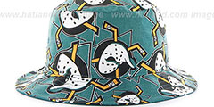 Mighty Ducks BRAVADO BUCKET Hat by Twins 47 Brand - 2nd View