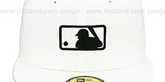 MLB UMPIRE FASHION White Hat by New Era - 2nd View