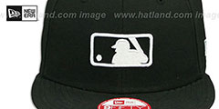 MLB Umpire REPLICA SNAPBACK Black-White Hat by New Era - 2nd View