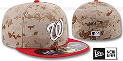 Nationals 2014 STARS N STRIPES Fitted Hat by New Era - 2nd View